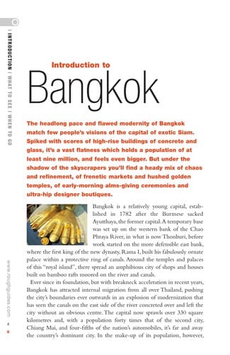 The rough guide to Bangkok