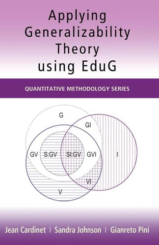 Applying generalizability theory using EduG