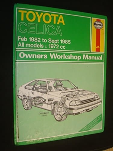 Toyota Celica Owners Workshop Manual