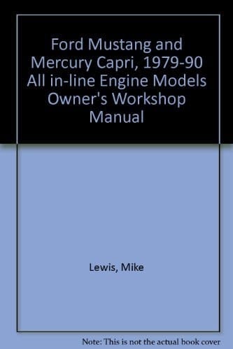 Ford Mustang & Mercury Capri Automotive Repair Manual