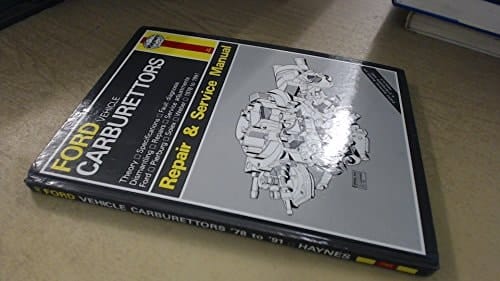 Ford Vehicle Carburettors Manual