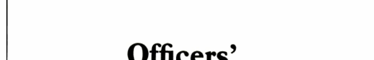 Officers' Ladies