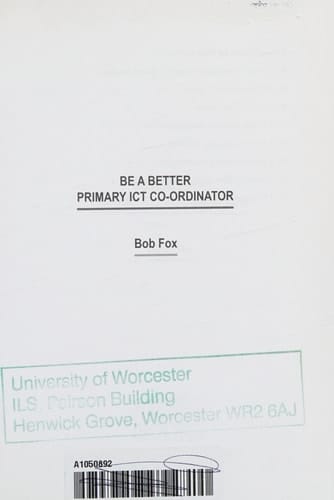 Be a Better Primary Ict Co-Ordinator