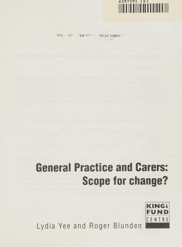 General Practice and Carers