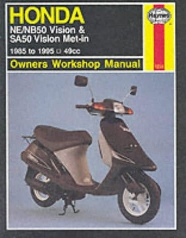 Honda NE/NB50 Vision & SA50 Vision Met-in Owners Workshop Manual
