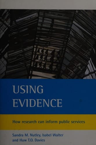 Using Evidence How Research Can Inform Public Services