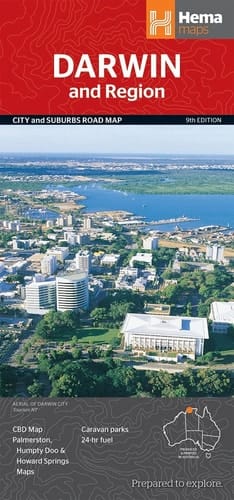 Darwin and Region Map