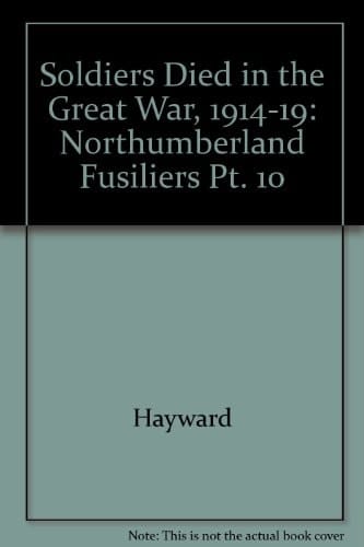 Soldiers Died in the Great War, 1914-19