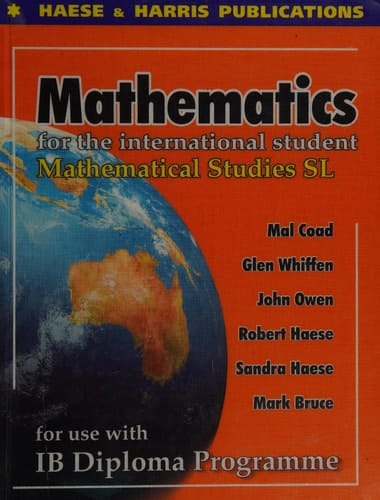 Mathematics for the International Student Mathematical Studies SL
