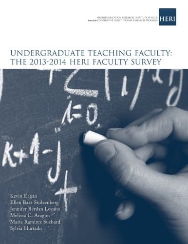 Undergraduate Teaching Faculty The 2013-2014 HERI Faculty Survey
