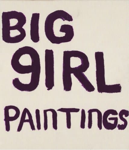 Big Girl Paintings