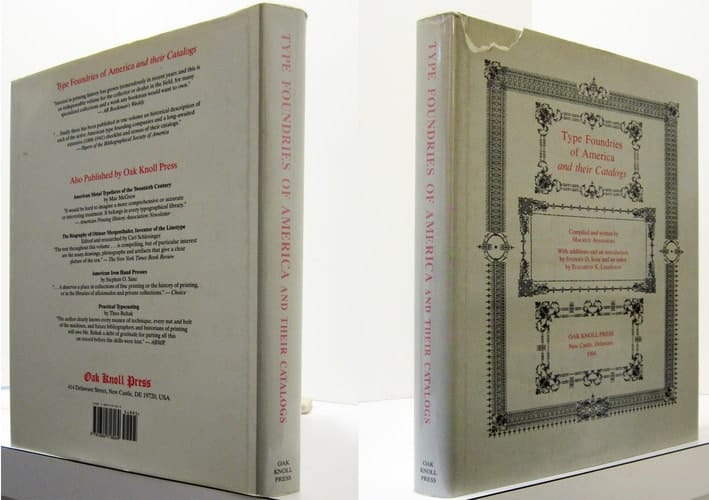 Type Foundries of America and Their Catalogs