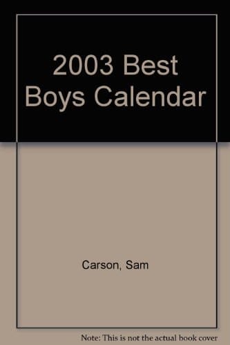 2003 Best Boys Calendar