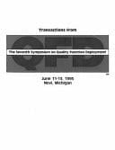 Transactions from the 7th Symposium on Quality Deployment