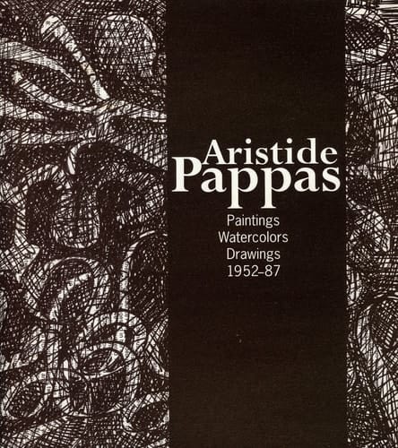Aristide Pappas Paintings, Watercolors, Drawings, 1952-87