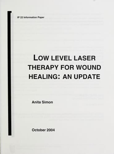 Low Level Laser Therapy for Wound Healing An Update