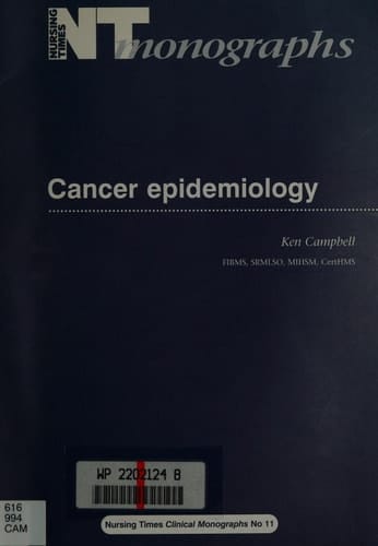 Cancer Epidemiology