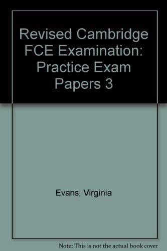 Revised Cambridge Fce Examination