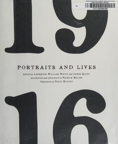 1916 Portraits And Lives