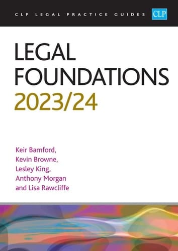 Legal Foundations 2023/2024