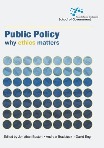 Public Policy Why Ethics Matters