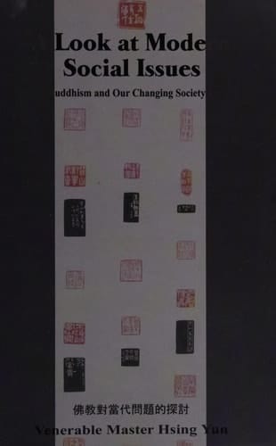 A Look at Modern Social Issues Buddhism and Our Changing Society 1