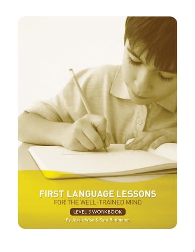 First Language Lessons Well Trained Mind Level 3 Student Workbk