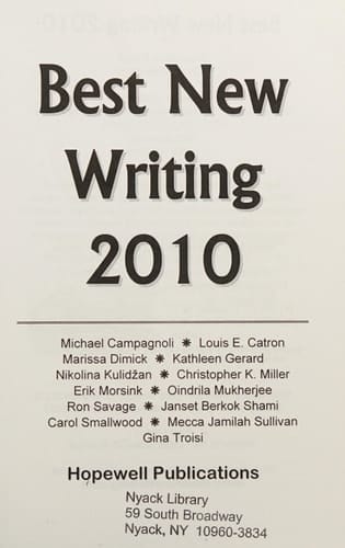 Best New Writing 2010