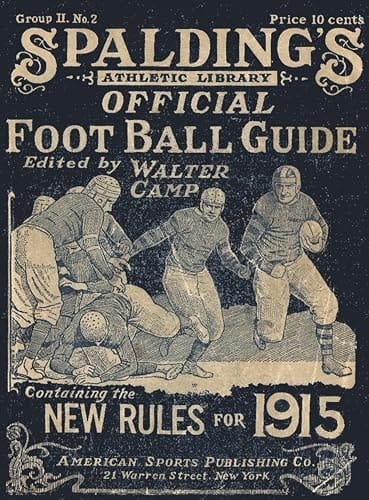 Spalding's Official Football Guide For 1915