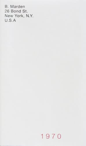Book of images, 1970