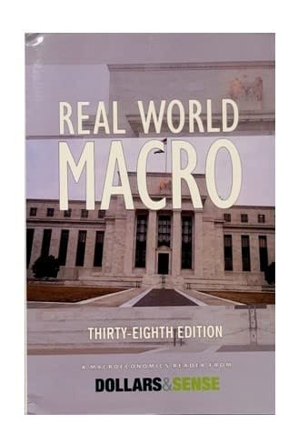 Real World Macro, 38th Edition
