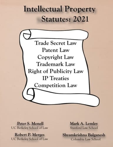 Intellectual Property Statutes 2021
