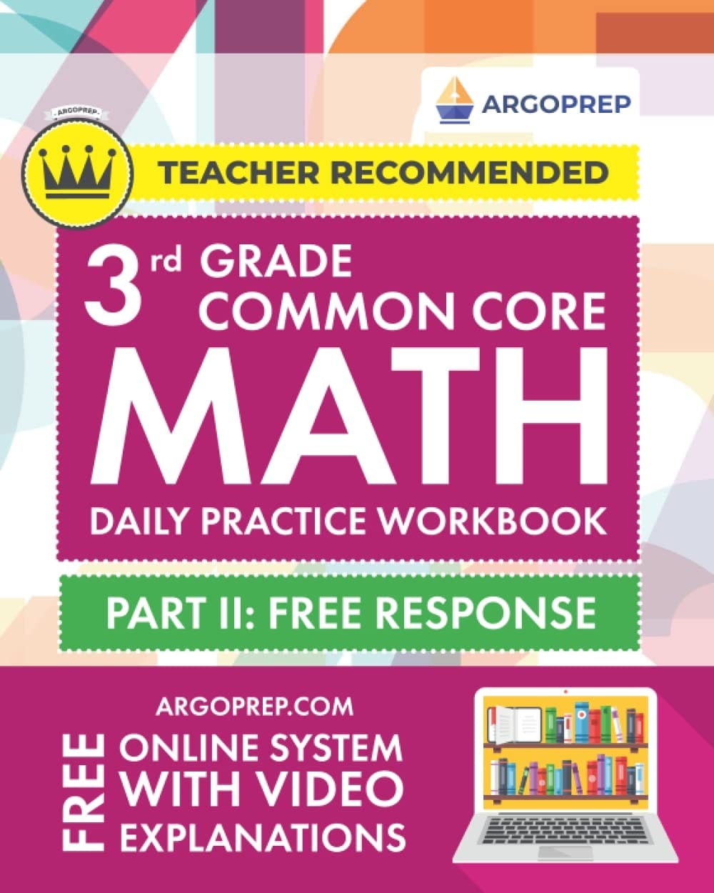 2nd Grade Common Core Math Daily Practice Workbook 2019-2020. Free response. Part II