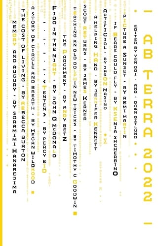 Ab Terra 2022 A Science Fiction Anthology