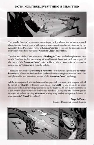 Assassin's Creed Visionaries Vol 1