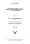 The Military Health System Health Affairstricare Management Activity Organization