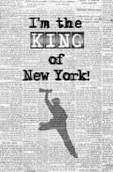 I'm the King of New York! Blank Journal and Musical Theater Quote