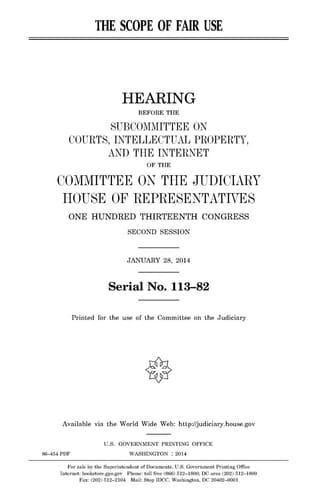 The Scope of Fair Use