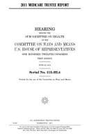 2011 Medicare Trustee Report