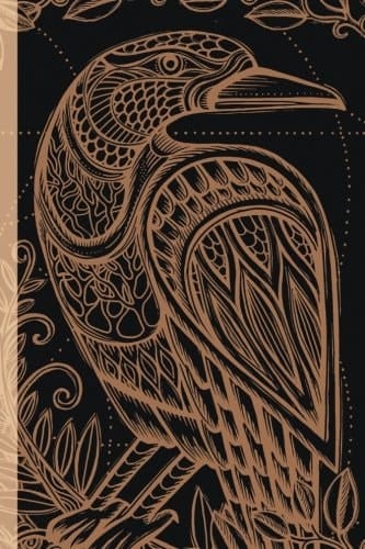 Sacred Crow Notebook Journal - Sketchbook