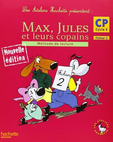 Max, Jules et leurs copains méthode de lecture, CP, cycle 2, fichier 2
