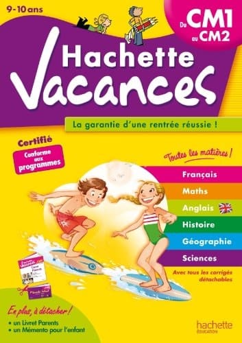 Hachette vacances Du CM1 au CM2 (9-10 ans)