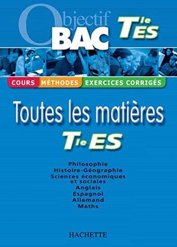 Objectif Bac T[ermina]le ES