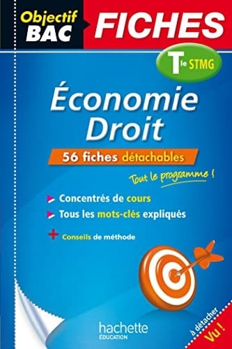 Objectif Bac Fiches Detachables Eco-Droit Term Stmg