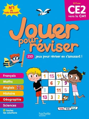 Jouer pour réviser CE2 vers le CM1 Avec un crayon