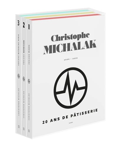 20 ans de pâtisserie Coffret en 3 volumes : Epoque Plaza Athénée, Epoque Master Class, époque Michalak Paris