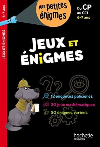 Jeux et énigmes du CP au CE1 Cahier de vacances