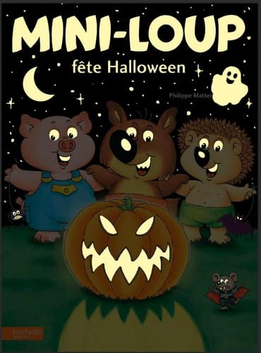 Mini-Loup fête Halloween - Avec couverture qui brille dans le noir