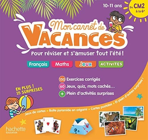 Mon carnet de vacances du CM2 à la 6e
