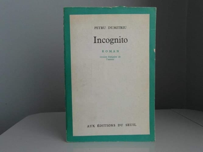 Incognito roman
